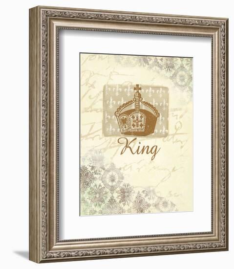 for my King?-Anna Flores-Framed Art Print