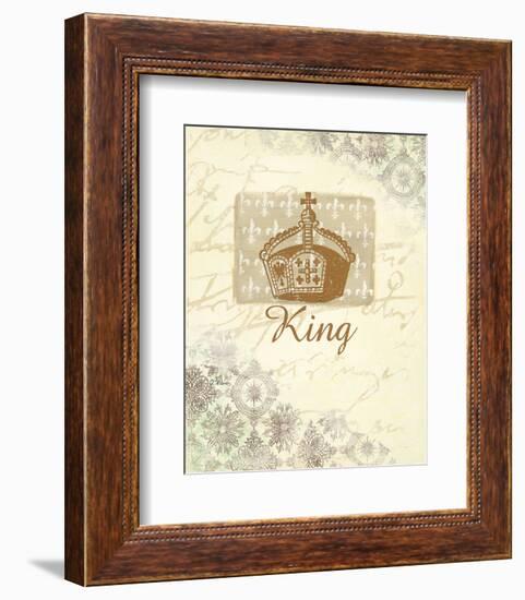 for my King?-Anna Flores-Framed Art Print