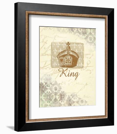 for my King?-Anna Flores-Framed Art Print