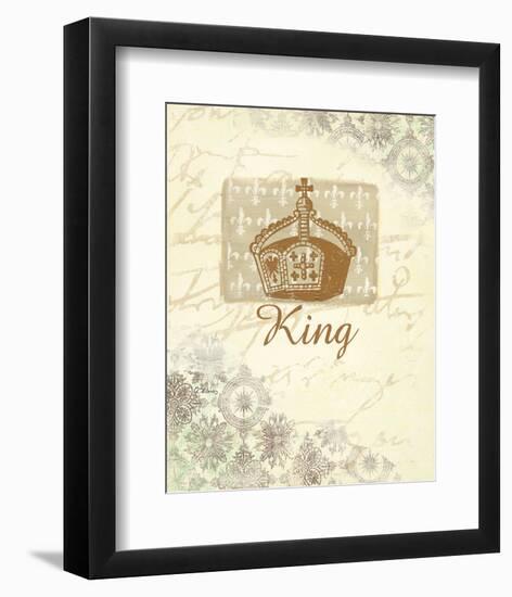 for my King?-Anna Flores-Framed Art Print