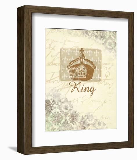 for my King?-Anna Flores-Framed Art Print