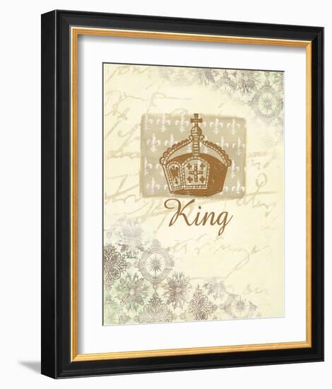 for my King?-Anna Flores-Framed Art Print