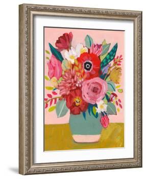 For My Mom Floral-Sharon Montgomery-Framed Art Print
