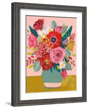 For My Mom Floral-Sharon Montgomery-Framed Art Print