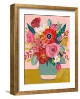 For My Mom Floral-Sharon Montgomery-Framed Art Print
