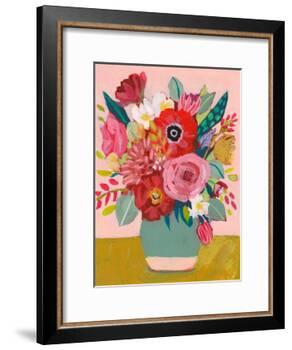 For My Mom Floral-Sharon Montgomery-Framed Art Print