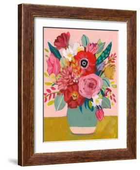 For My Mom Floral-Sharon Montgomery-Framed Art Print