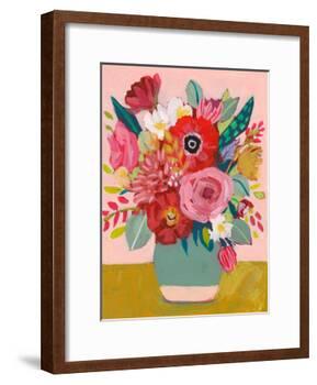 For My Mom Floral-Sharon Montgomery-Framed Art Print