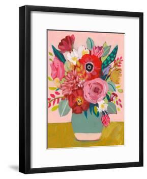 For My Mom Floral-Sharon Montgomery-Framed Art Print