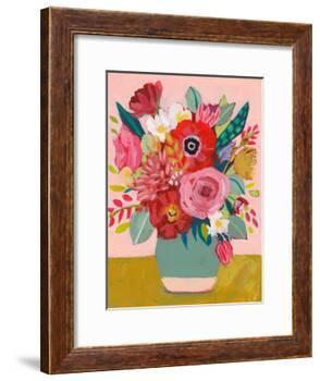 For My Mom Floral-Sharon Montgomery-Framed Art Print