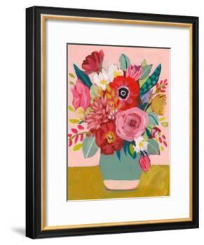 For My Mom Floral-Sharon Montgomery-Framed Art Print