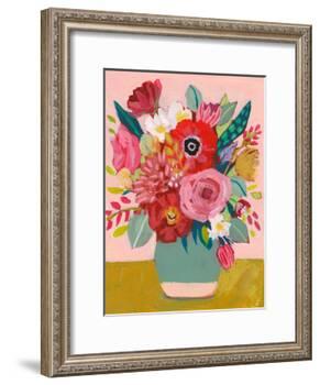 For My Mom Floral-Sharon Montgomery-Framed Art Print