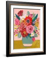 For My Mom Floral-Sharon Montgomery-Framed Art Print