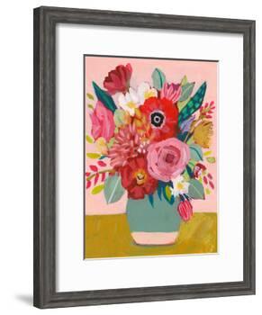For My Mom Floral-Sharon Montgomery-Framed Art Print