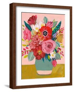 For My Mom Floral-Sharon Montgomery-Framed Art Print