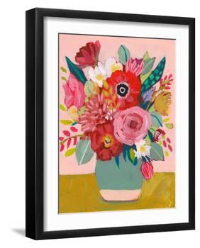 For My Mom Floral-Sharon Montgomery-Framed Art Print