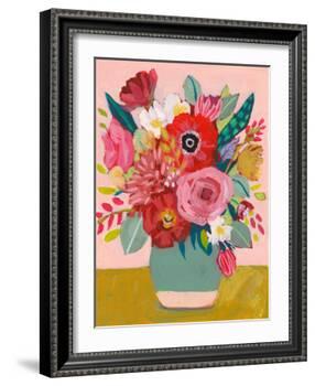 For My Mom Floral-Sharon Montgomery-Framed Art Print
