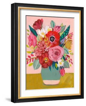 For My Mom Floral-Sharon Montgomery-Framed Art Print