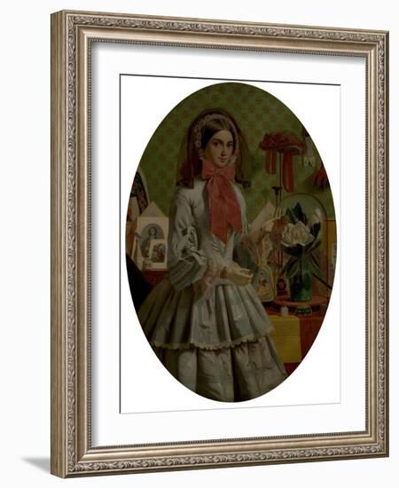 For Sale, 1857-James Collinson-Framed Giclee Print