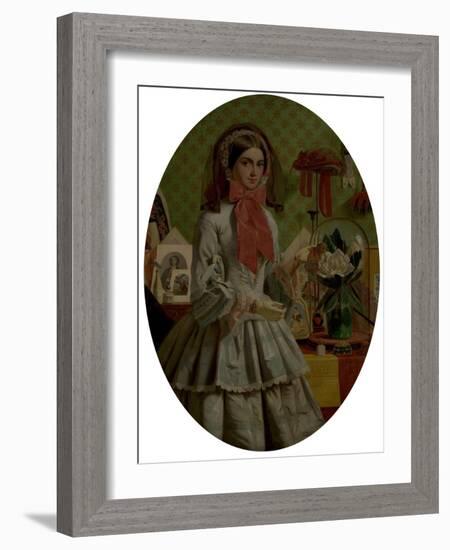 For Sale, 1857-James Collinson-Framed Giclee Print