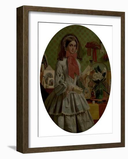 For Sale, 1857-James Collinson-Framed Giclee Print