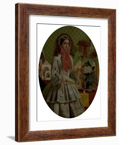 For Sale, 1857-James Collinson-Framed Giclee Print