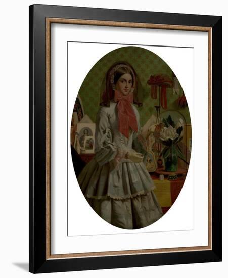 For Sale, 1857-James Collinson-Framed Giclee Print