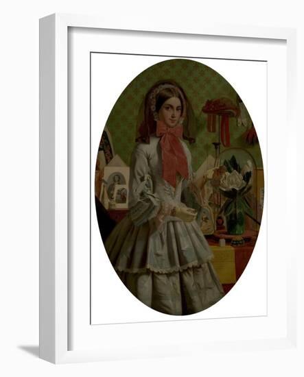 For Sale, 1857-James Collinson-Framed Giclee Print