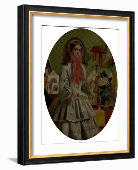 For Sale, 1857-James Collinson-Framed Giclee Print