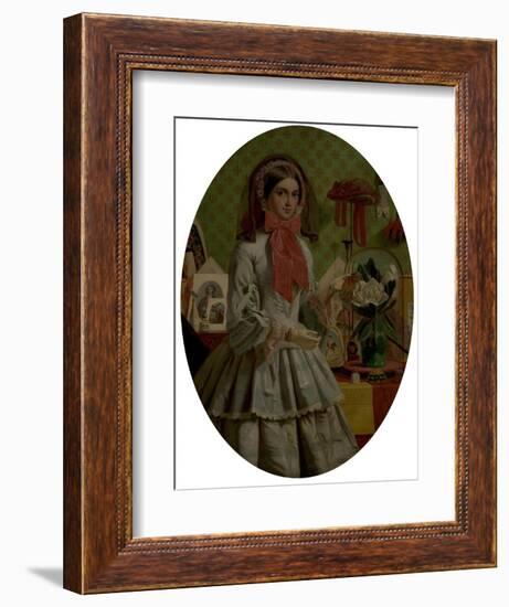 For Sale, 1857-James Collinson-Framed Giclee Print