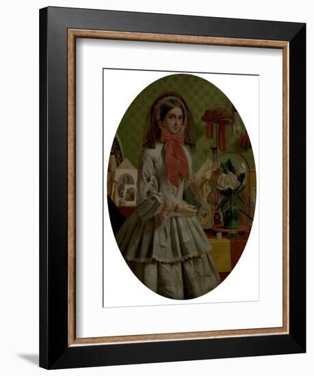 For Sale, 1857-James Collinson-Framed Giclee Print