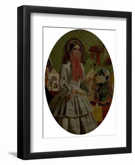 For Sale, 1857-James Collinson-Framed Giclee Print