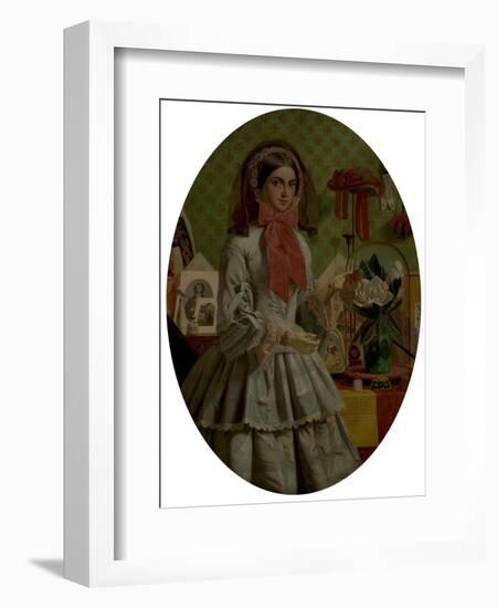 For Sale, 1857-James Collinson-Framed Giclee Print