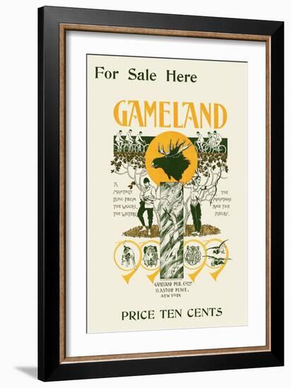 For Sale Here, Gameland-null-Framed Art Print