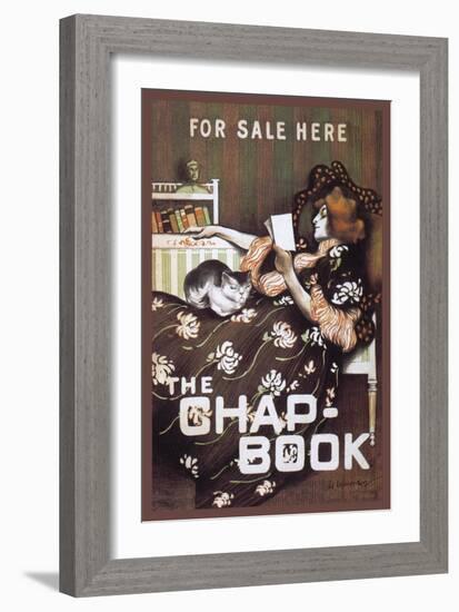 For Sale Here: The Chap Book-Joseph Christian Leyendecker-Framed Art Print