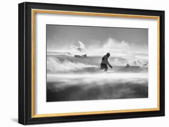 For Strong Only...-null-Framed Art Print