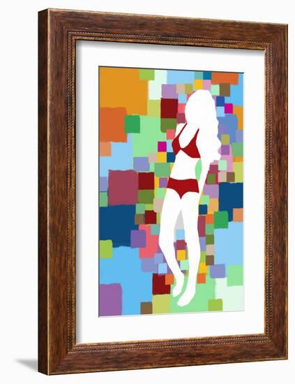 For Summer IV-Yashna-Framed Art Print