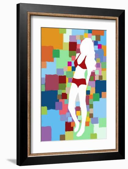 For Summer IV-Yashna-Framed Art Print