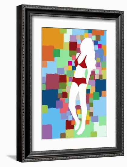 For Summer IV-Yashna-Framed Art Print