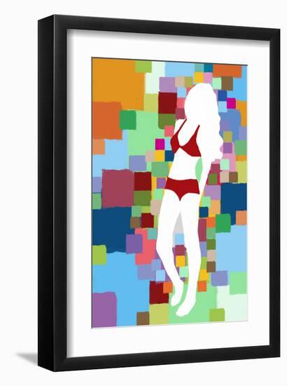 For Summer IV-Yashna-Framed Art Print