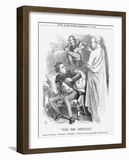 For the Defence, 1868-John Tenniel-Framed Giclee Print