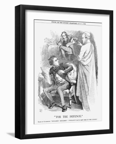 For the Defence, 1868-John Tenniel-Framed Giclee Print
