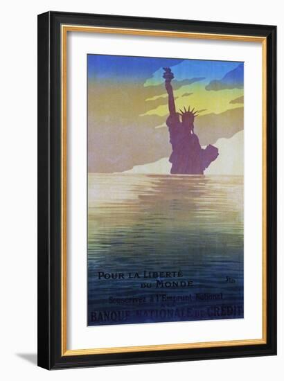 "For the Freedom of the World", 1917-Sem-Framed Giclee Print