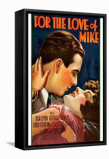 For the Love of Mike-null-Framed Stretched Canvas