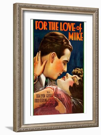 For the Love of Mike-null-Framed Art Print