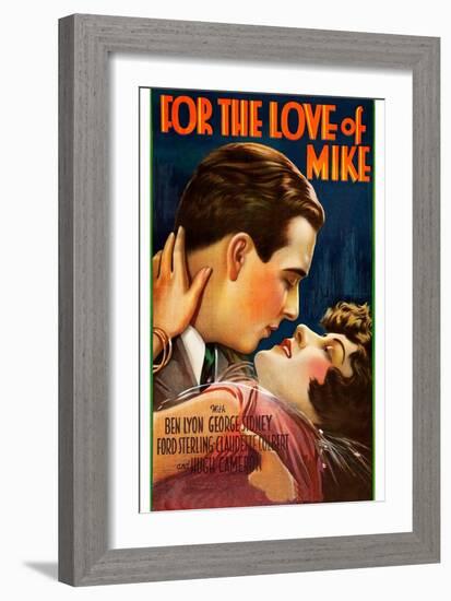 For the Love of Mike-null-Framed Art Print