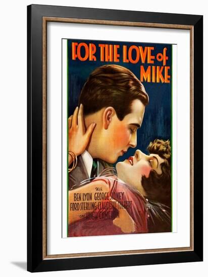 For the Love of Mike-null-Framed Art Print