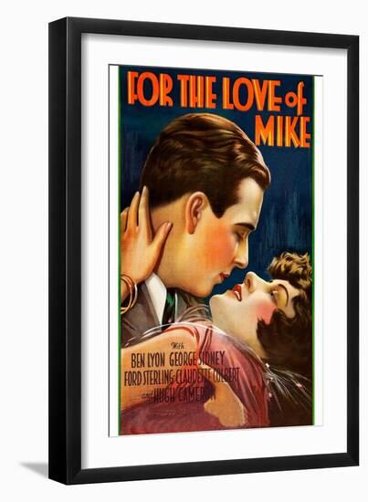 For the Love of Mike-null-Framed Art Print