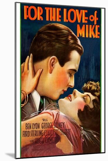 For the Love of Mike-null-Mounted Art Print