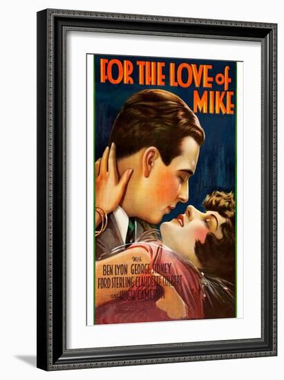 For the Love of Mike-null-Framed Art Print